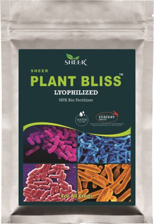 Plant Bliss Lyophilized NPK Bio Fertilizer for Agriculture