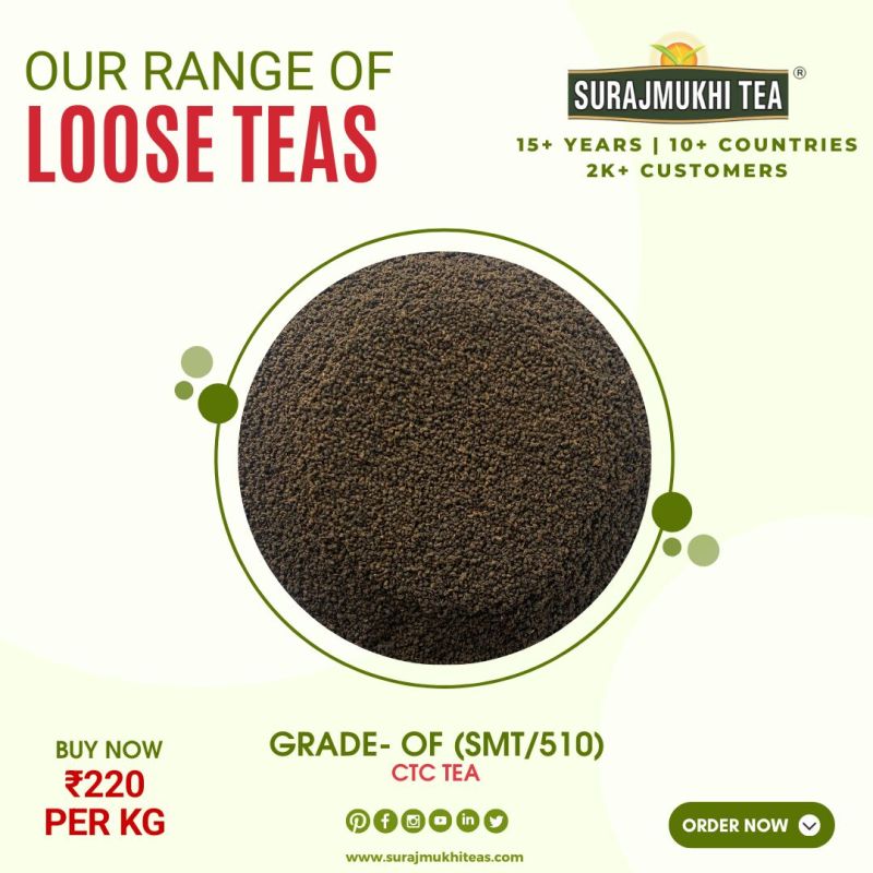 Ctc Natural Of Loose Tea (smt/510), Certification : Fssai Certified