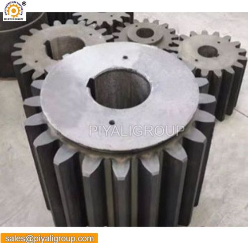 Ball Mill Girth Gear Pinion and Trunnion Assembly By PIYALIGROUP- Ghaziabad, India