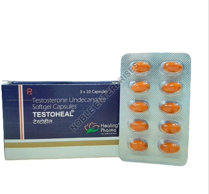 Testoheal Capsules, Composition : Testosterone