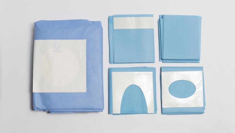 Medmech Custom Non-Woven surgical drapes, Packaging Type : Poly Paper Sterile Pouch