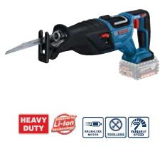 Bosch GSA 185-Li Solo Recipsaw, Rated Voltage : 18V