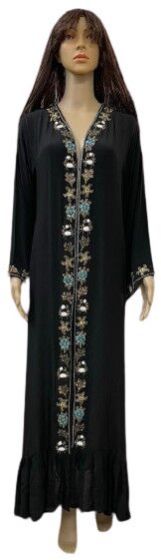 Ladies Embroidery Long Kaftan