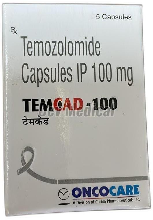 Temcad 100mg Capsules, Medicine Type : Allopathic