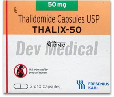 Thalix 50mg Capsules, Packaging Size : 3X10 Pack