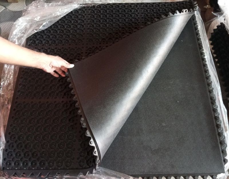 Interlocking Rubber Gym Mats