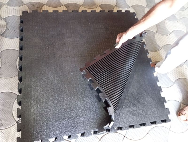 Interlocking Rubber Gym Mats