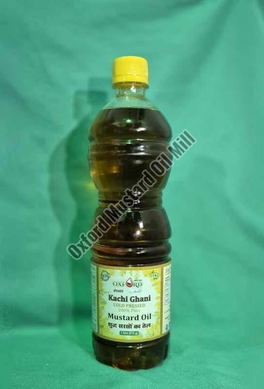 1 Litre Cold Pressed Kachi Ghani Mustard Oil