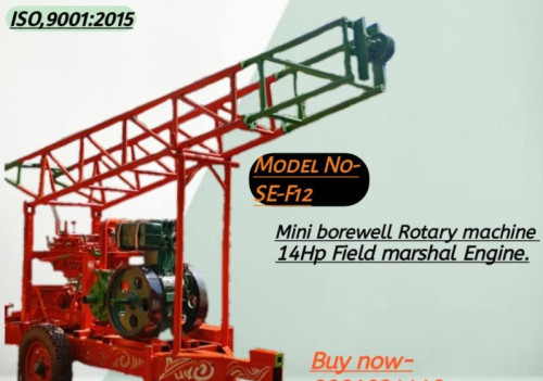 Rotary Borewell Machine