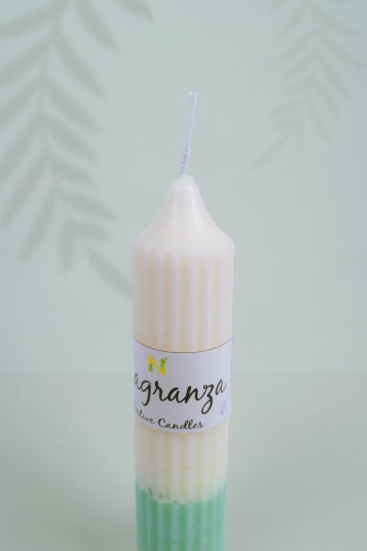 Carbonated Pillar Candle