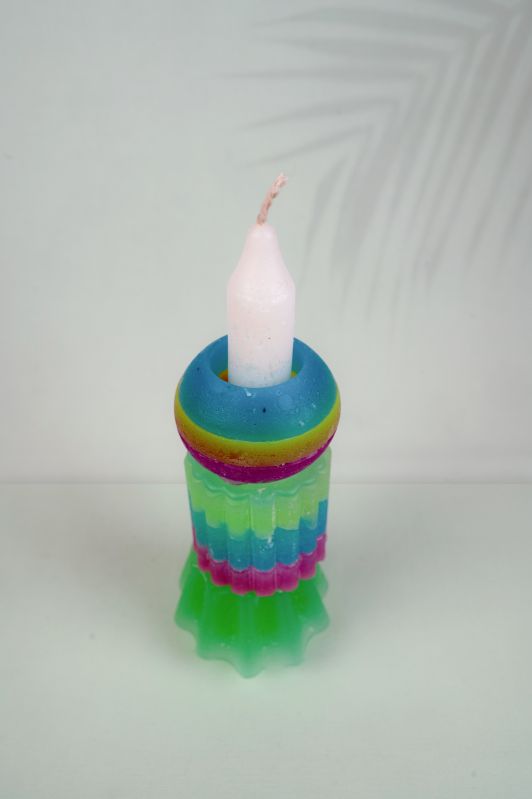 Colourful Stackable Candle