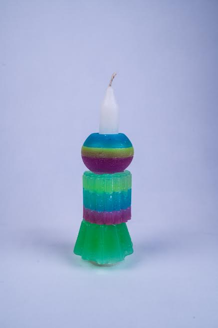 Stackable Wax Candle