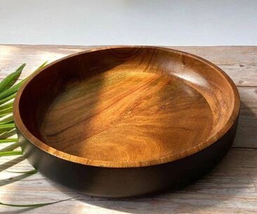 Wooden Serving Bowl