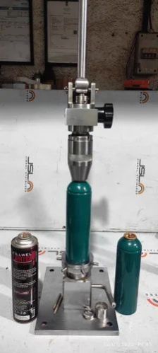 Manual Aerosol Can Crimping Machine