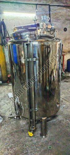 500 L Stainless Steel Liquid Mixing Tank