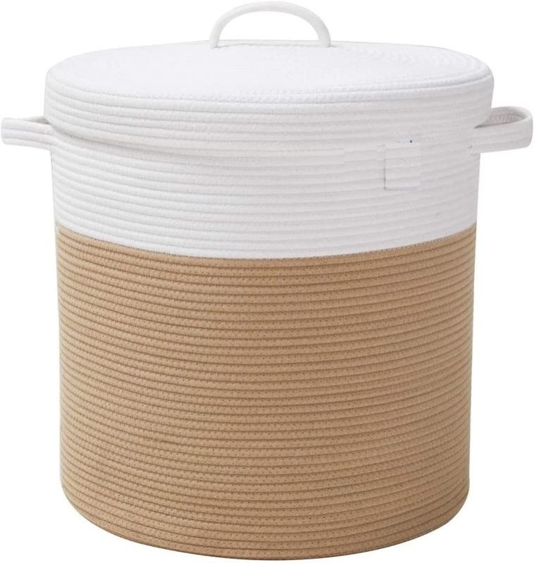 Jute Laundry Basket