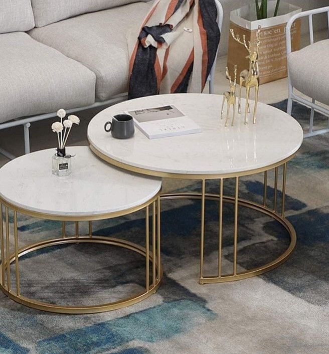 Metal Round Coffee Table