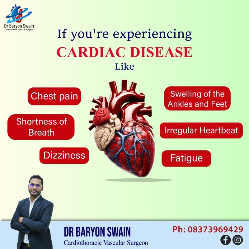 Cardiac Diseases | Dr Baryon Swain | Best Heart Surgeon In Bhubaneswar