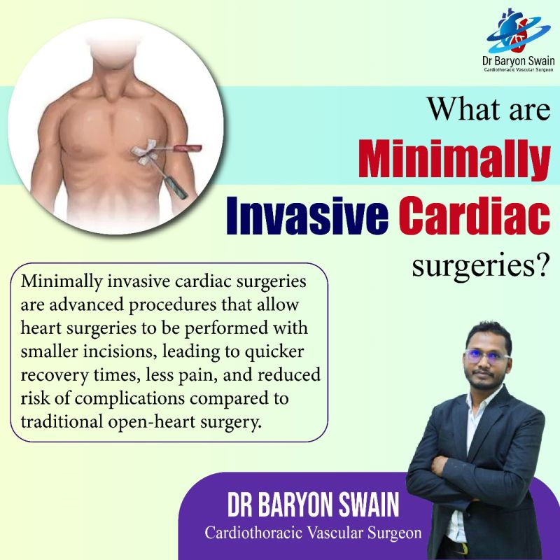 Minimally Invasive Cardiac Surgery | Best Cardiac Surgeon In Bhubaneswar | Dr Baryon Swain