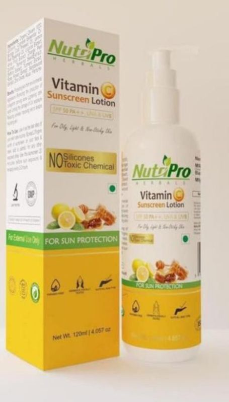 Vitamin C Sunscreen Lotion