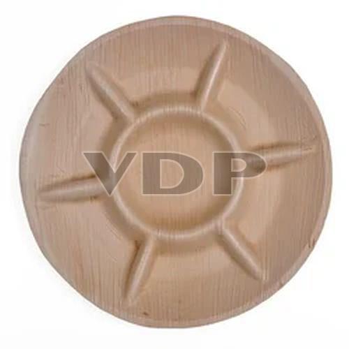 7 Compartment Areca Leaf Plate