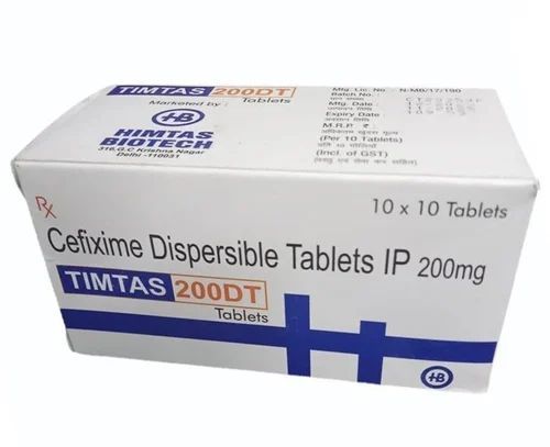 200mg Cefixime Dispersible Tablets