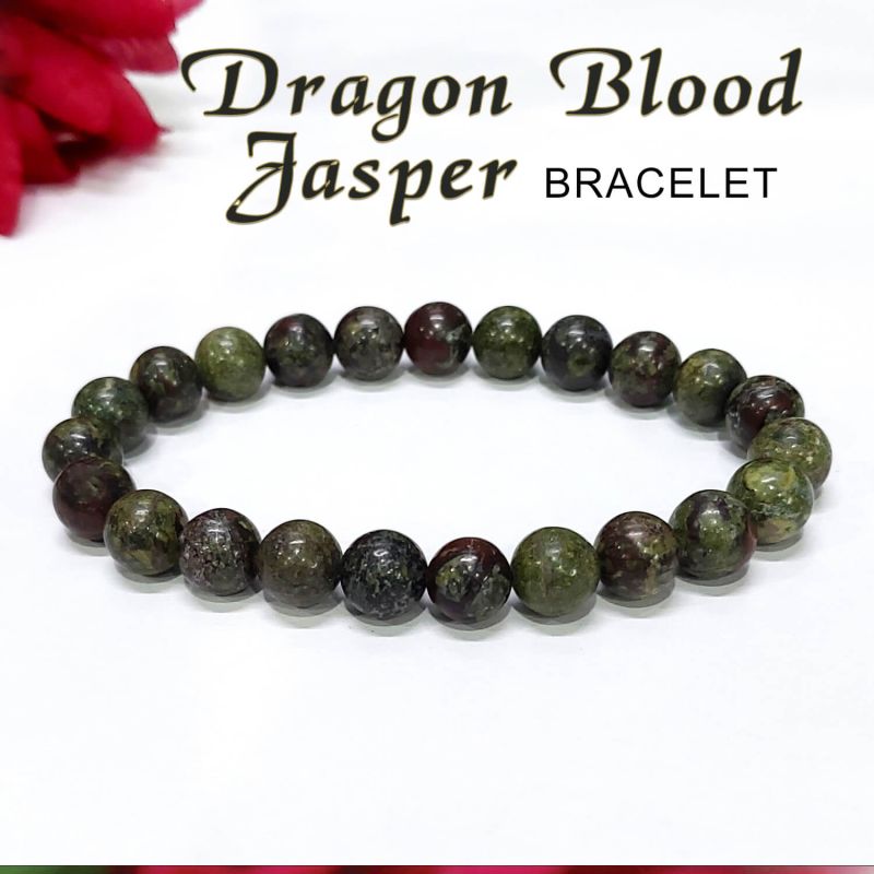 Dragon Blood Jasper Bracelet