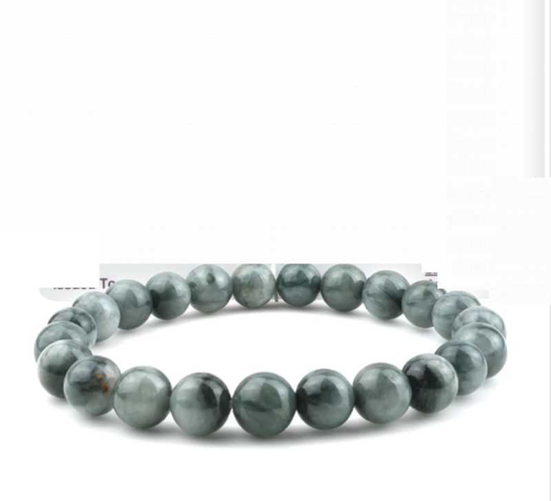 Gray Cats Eye Gemstone Bracelets