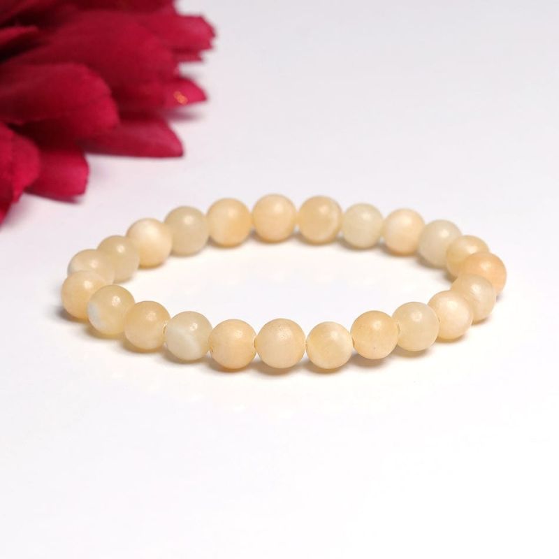 Yellow Calsite Gemstone Bracelets