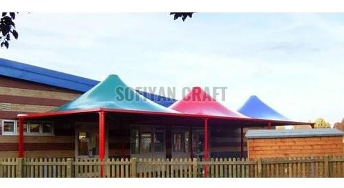 Colored Tensile Structure