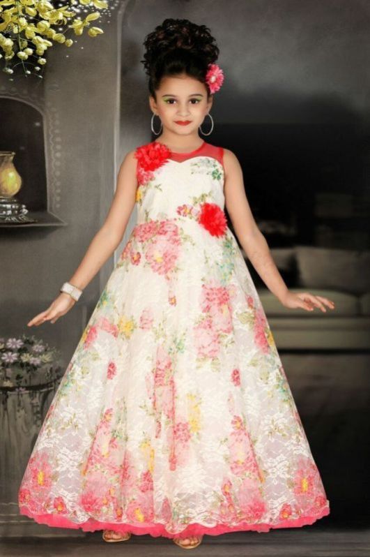 Kids Cotton Long Frock