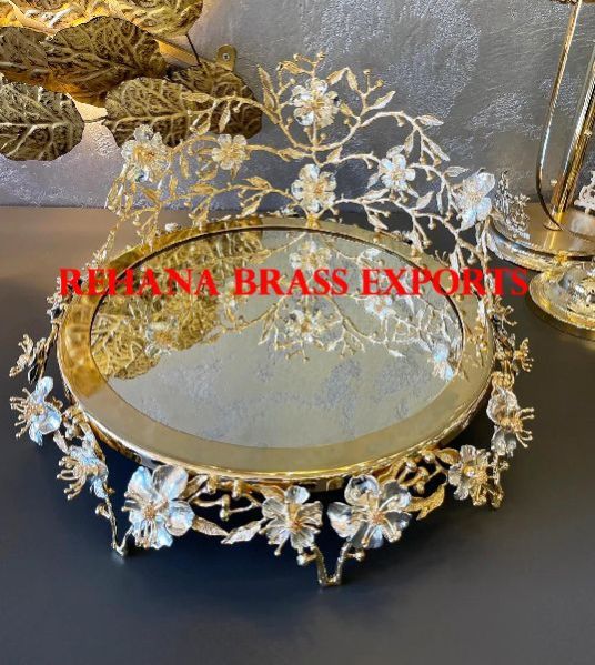 Brass Cake Stands