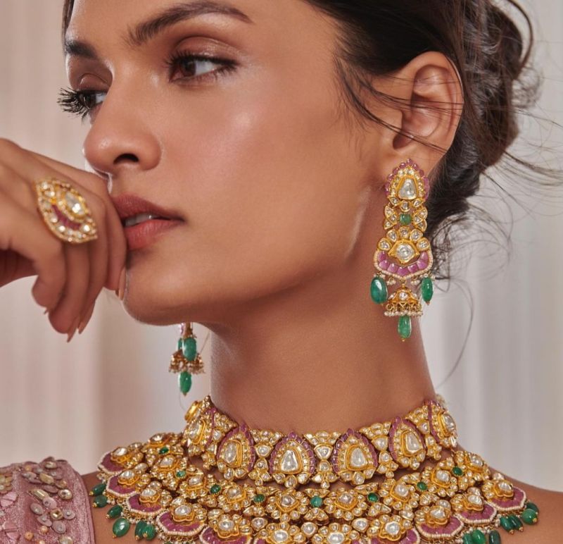 KUNDAN BRIDAL JEWELLERY SET