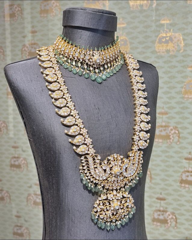 Kundan Jewellery Heavy Necklace Set