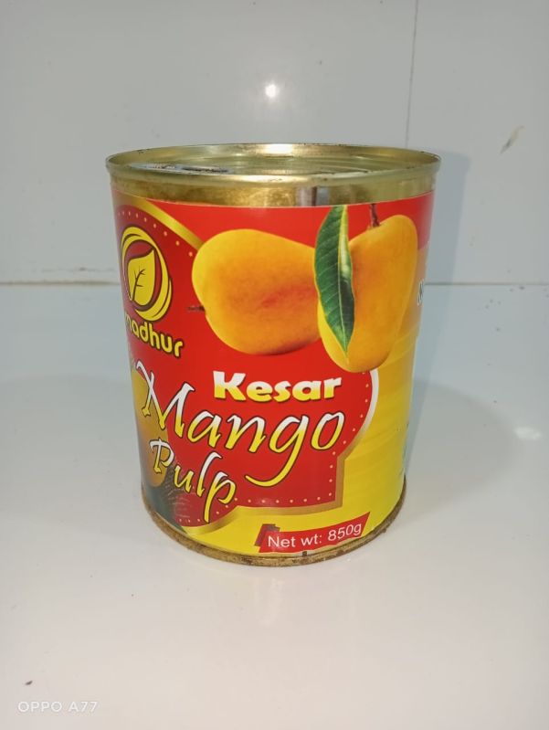 Sweeten Kesar Mango Pulp