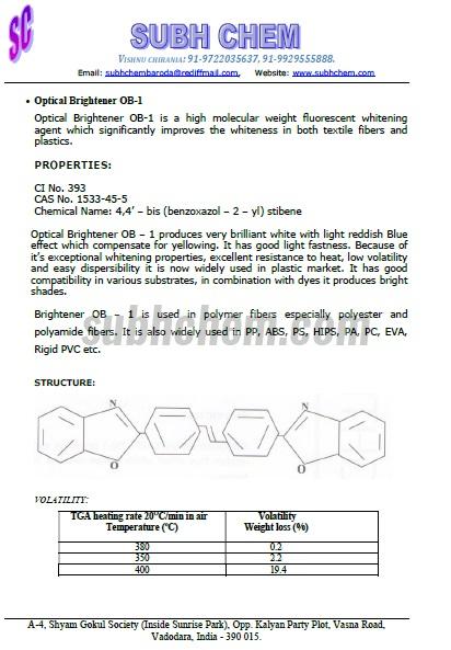 Optical Brightener OB1