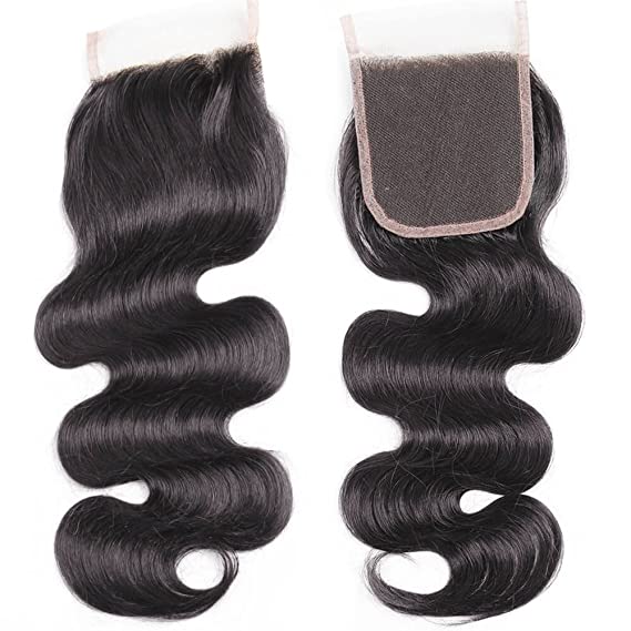 REMY VIRGIN HD LACE CLOSURE TEMPLE HUMAN HAIR