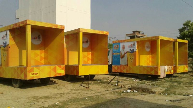 Mobile Display Van Advertising