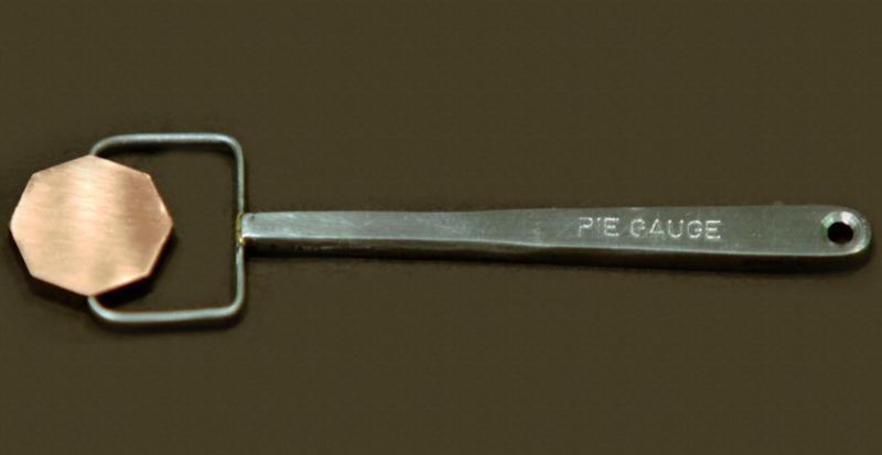 PIE GAUGE MAGNETIC FIELD INDICATOR