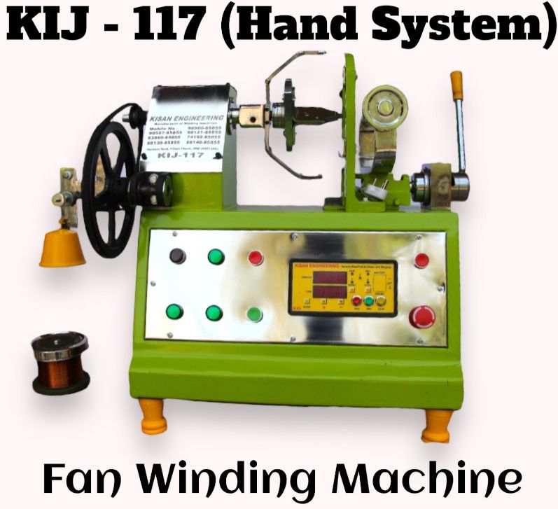 KIJ-117 Automatic Ceiling Fan Stator Winding Machine