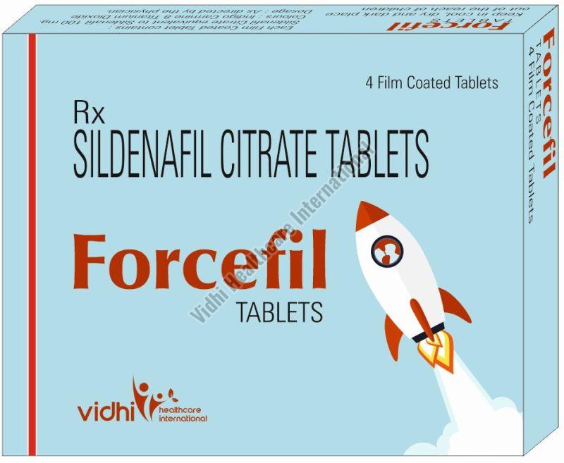 Forcefil Sildenafil Citrate Tablets