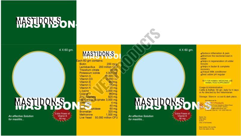Mastidon-S Animal Anti Mastitis Topical Gel