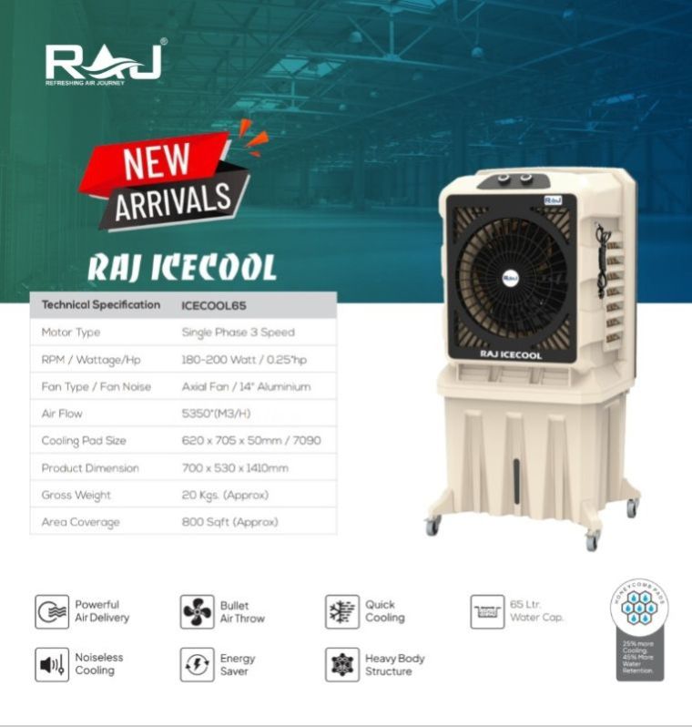 Raj Icecool Fix Grill Air Cooler