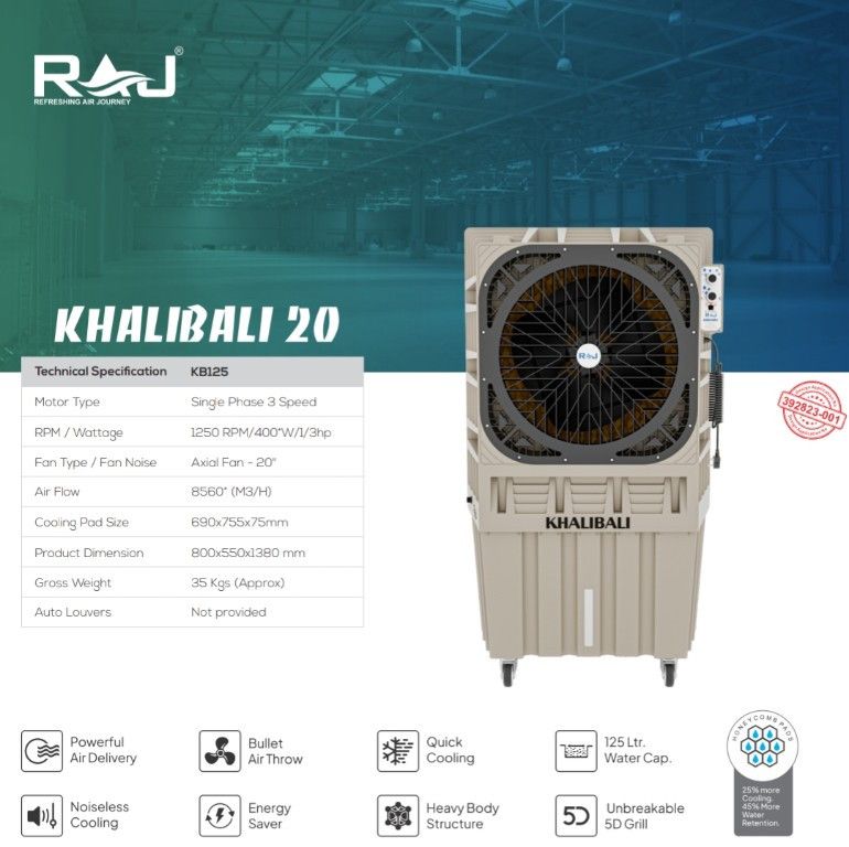 Raj Khalibali Commercial Air Cooler