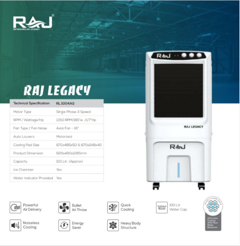 Raj Legacy Desert Cooler