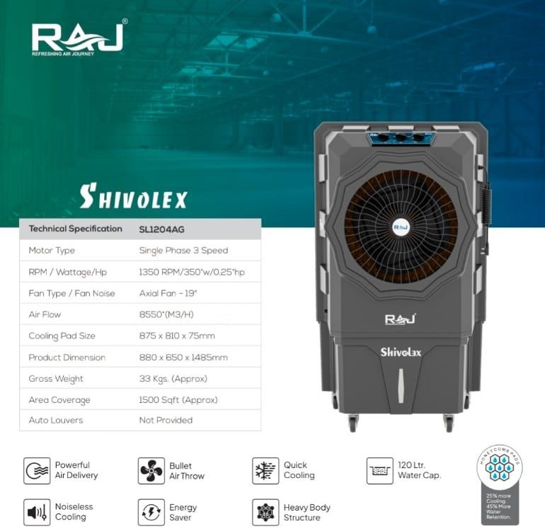 Raj Shivolex Air Cooler