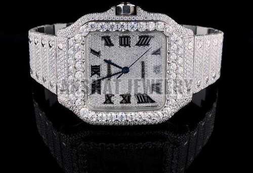 Real Diamonds Round Classic Wrist Watch