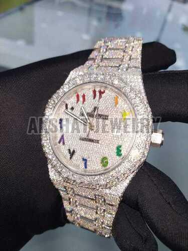 Trending Isolated Look Diamond Wrist Watch