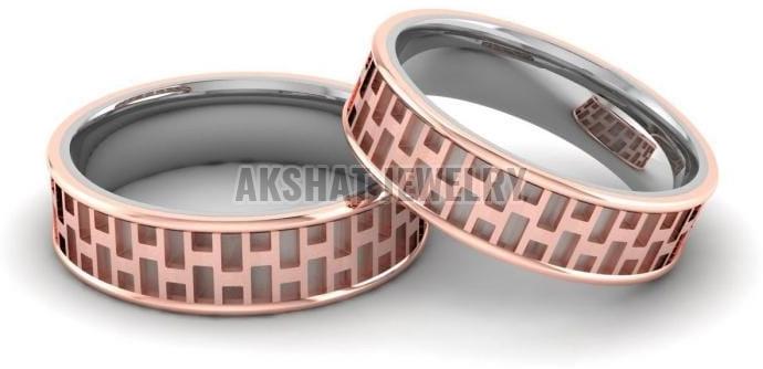 Fancy Party Wear Couple Platinum Rings