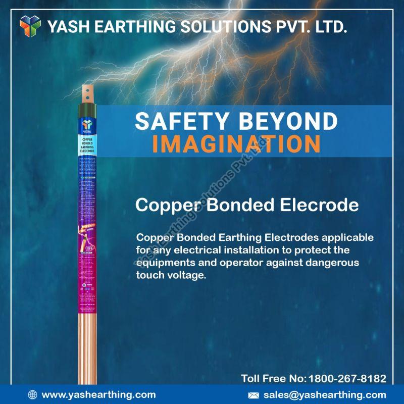 80 Mm Copper Earthing Electrode